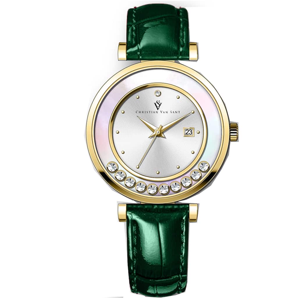 Christian Van Sant Women's Bria Silver Dial Watch - CV3814 - 6 (36)