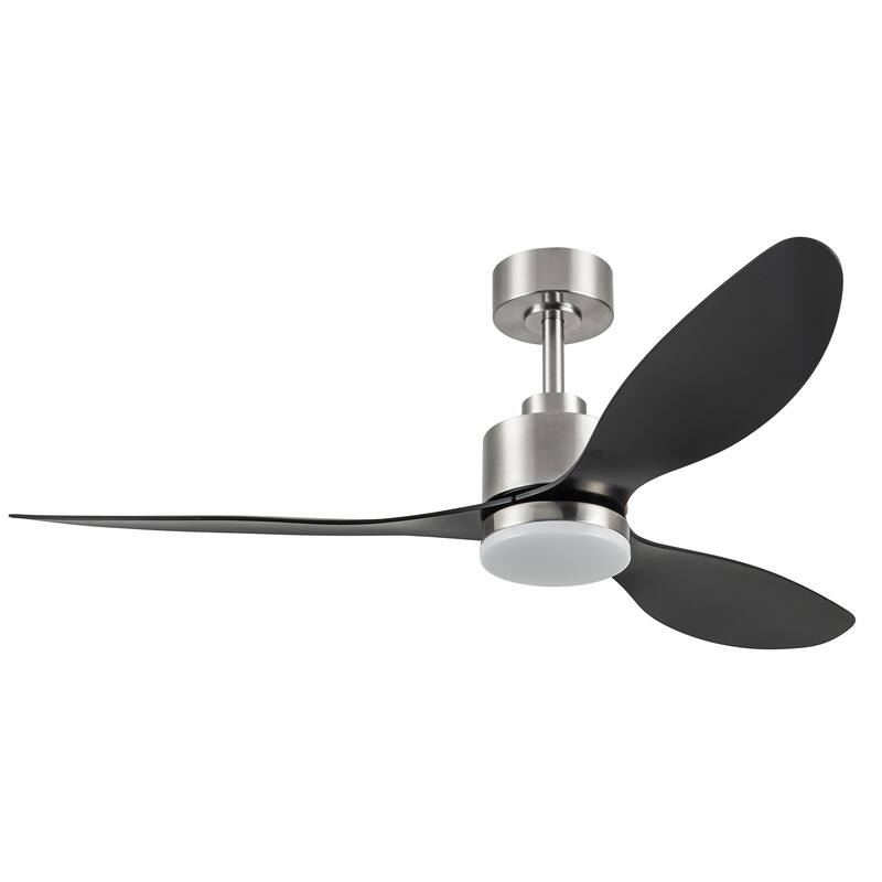 52-inch Ceiling Fans with LED Light Remote and Downrod(3-Blade)