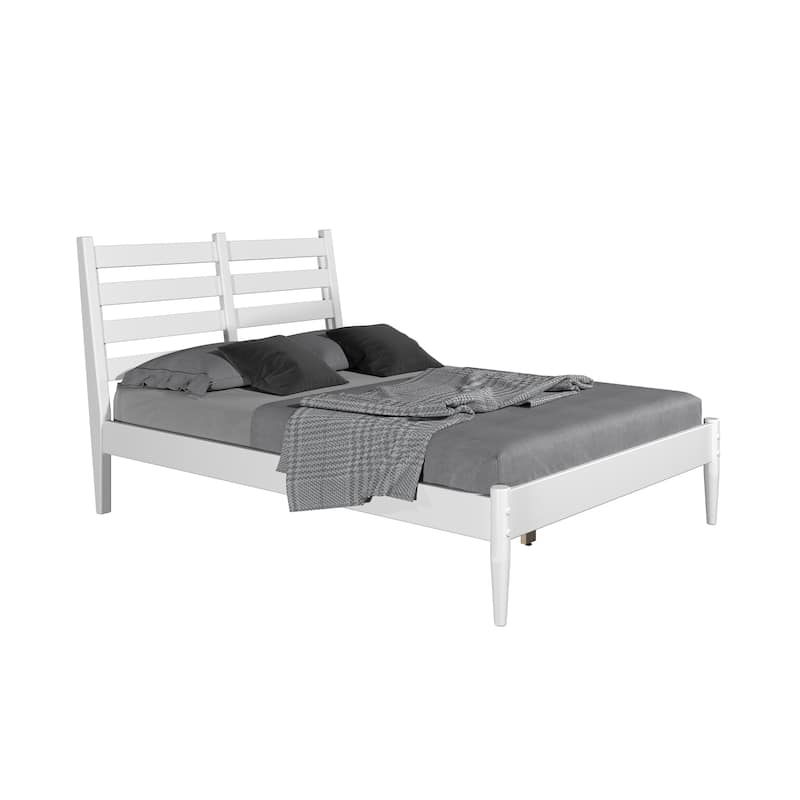Mid-Century Slat Bed - Full Size