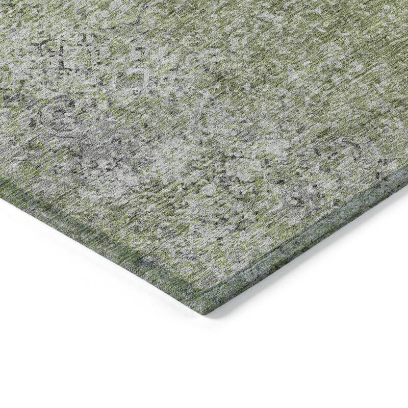 HomeRoots Oriental Transitional Rectangle Outdoor Rug