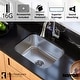 preview thumbnail 6 of 4, Karran 23" Undermount 16-Gauge Stainless Steel Single Bowl Kitchen Sink Kit