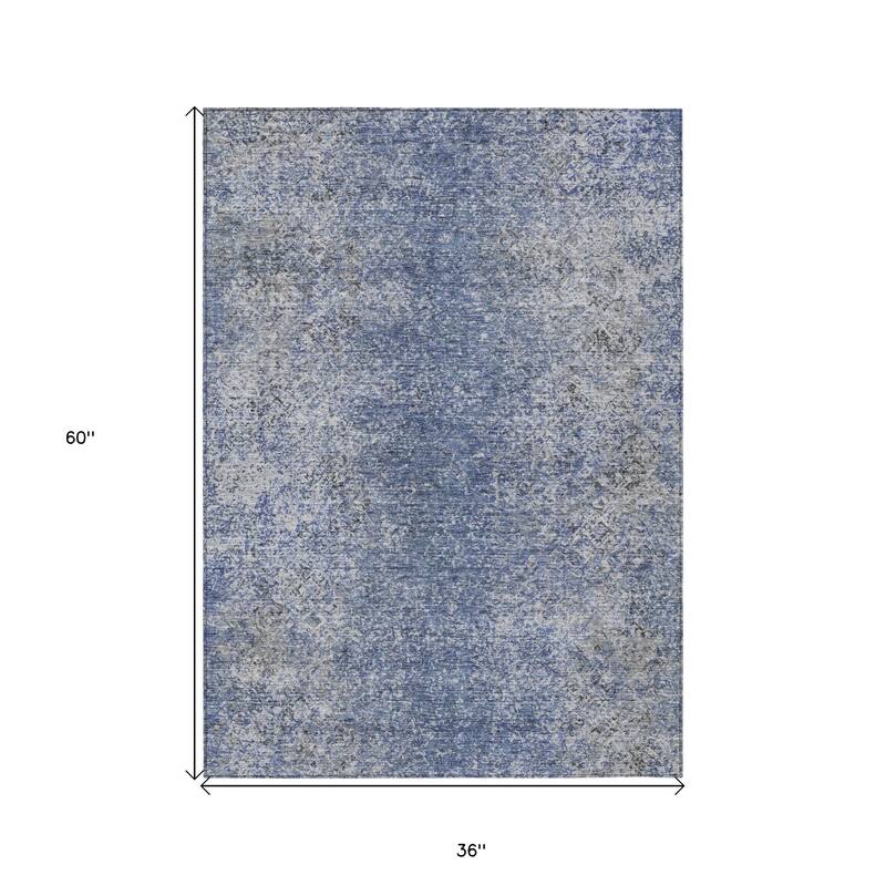 HomeRoots Oriental Transitional Rectangle Outdoor Rug