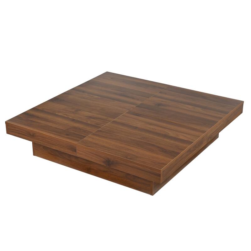 Square Veneer Coffee Table