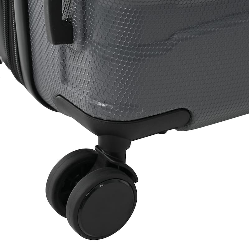 20 Inch Hardshell ABS Carry on Luggage, Durable Expandable Travel Suitcase with Spinner Wheels, TSA Lock