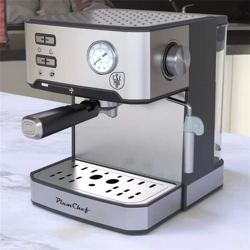 20 Bar Professional Espresso Machine with Milk Frother, ESE Pod Compatible