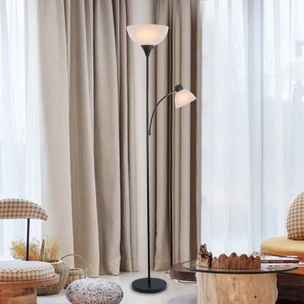White floor lamps for living room top
