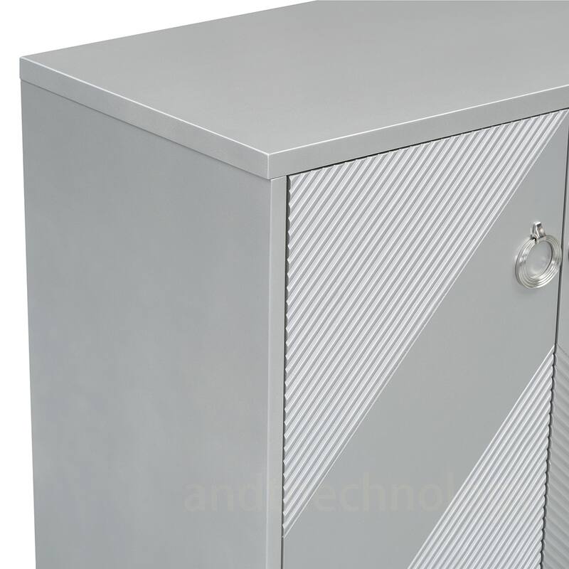Geometric Patterns MDF Cabinet