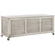 preview thumbnail 6 of 11, SAFAVIEH Outdoor Elina 47.2-Inch Grey Wash Cushion Storage Box - 47.2" x 17.7" x 18.9"