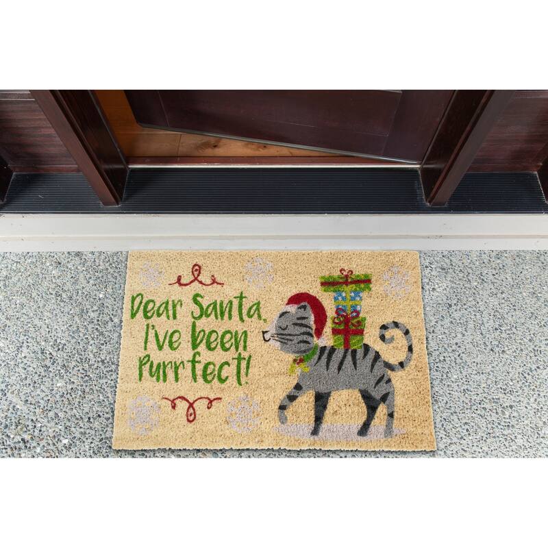 DII Seasonal Coir Doormat