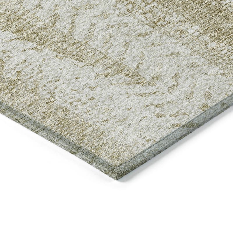 Machine Washable Indoor/ Outdoor Chantille Modern Imprints Rug