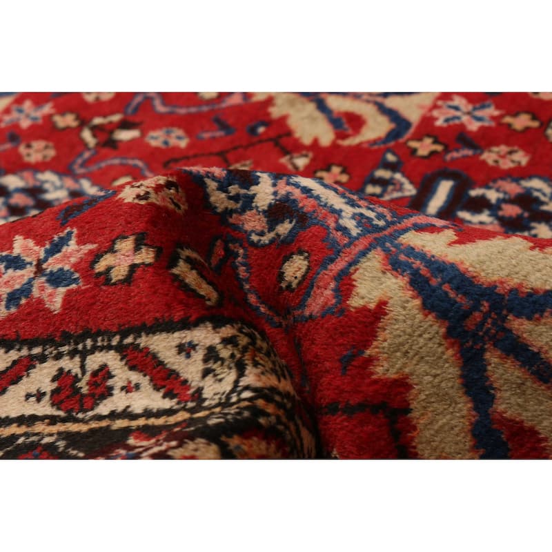 ECARPETGALLERY Hand-knotted Anadol Red Wool Rug - 5'1 x 6'9