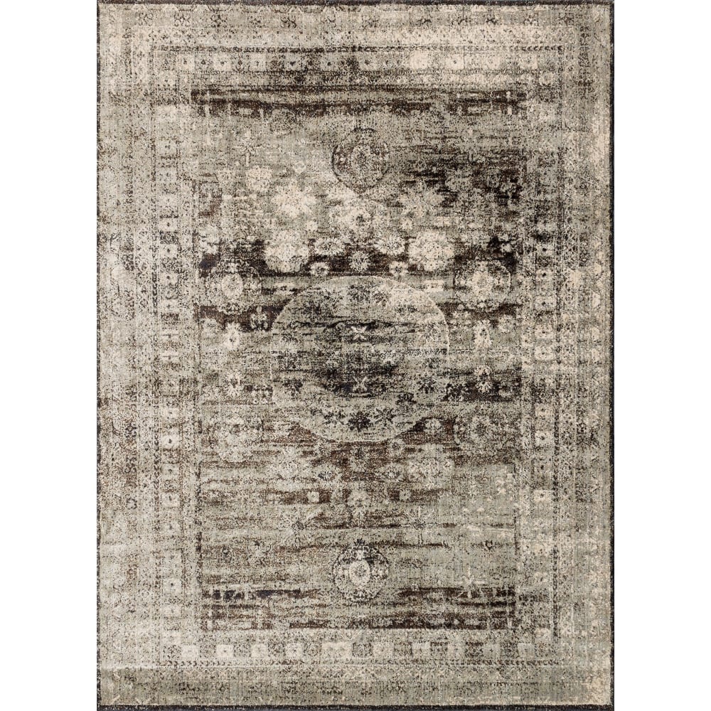 Alexander Home Contessa Traditional Medallion Distressed Rug