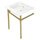 Option White / Brushed Brass