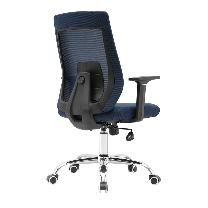 Porthos Home Gage Office Chair, Mesh Back, Roller Caster Wheels