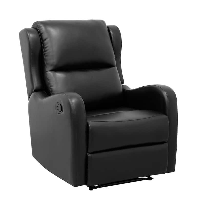 Alexis Manual Reclining Chair - Black