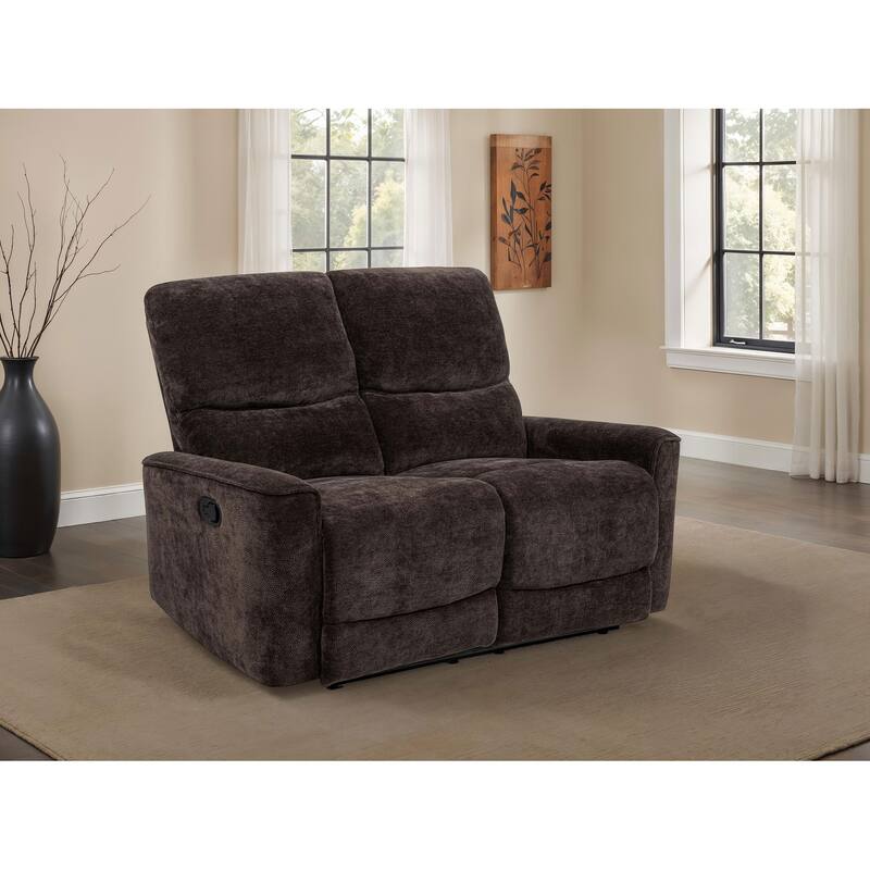 Navarro Chenille Upholstered Reclining Loveseat