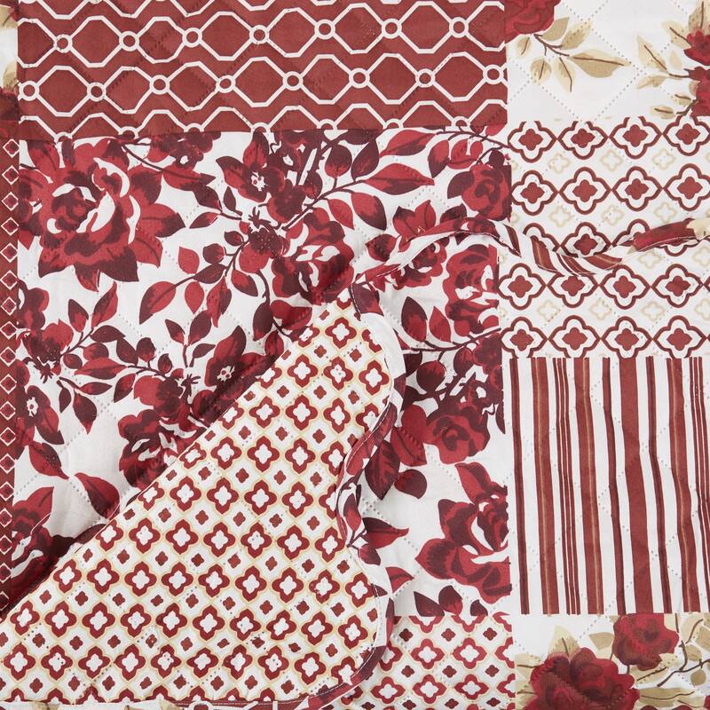 Reversible Recliner Cover Patchwork Pet Furniture Protector Slipcover