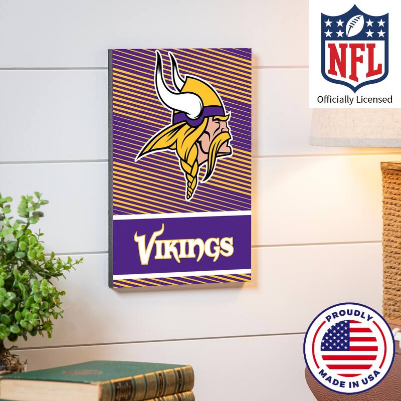 Minnesota Vikings Foam Core Wall Decor