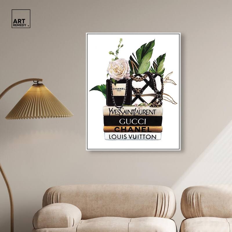 Luxury Stack Details Canvas by Art Remedy