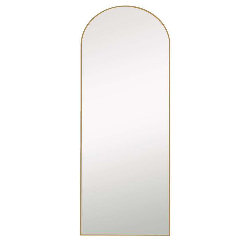 Arched Mirror Full-length Floor Mirror with Standing