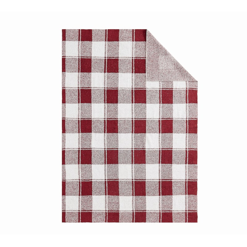 Brooklyn Loom Dusted Plaid 50x70 Throw