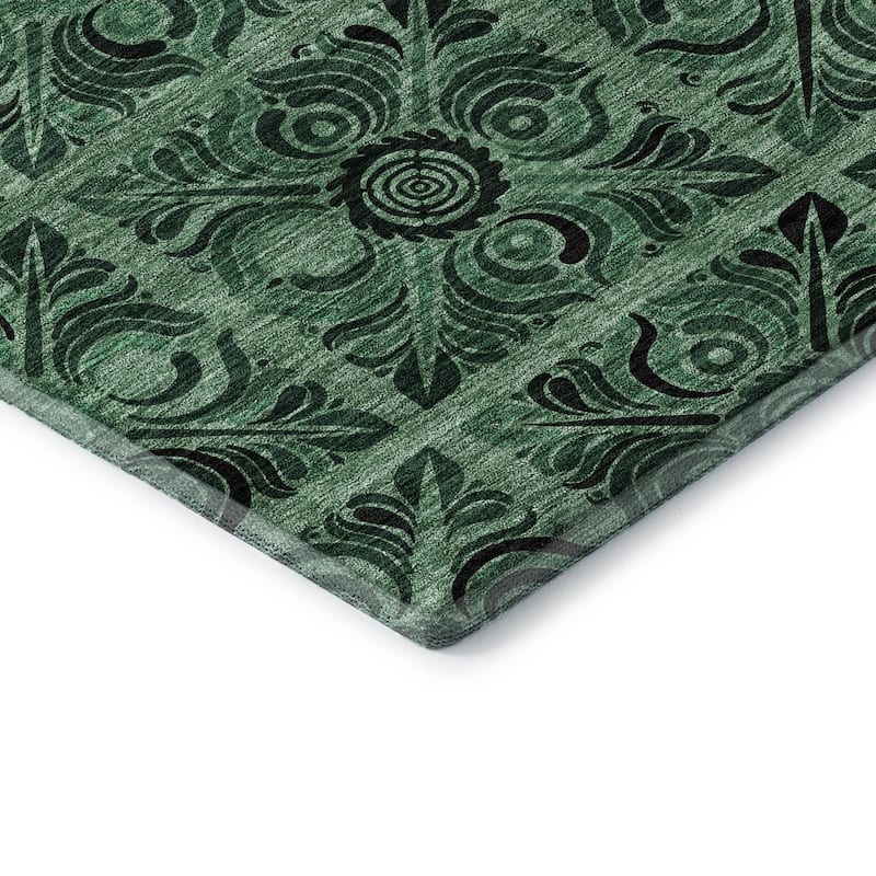 Premium Washable Super Soft Mosaic Panel Mayfield Rug