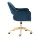 preview thumbnail 52 of 53, Saloma Velvet Office Chair