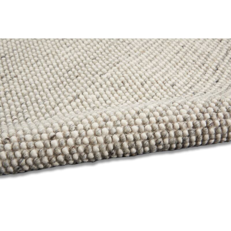 Calvin Klein Textured Dots Hand Woven Textured Loop Modern Area Rug