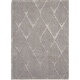 preview thumbnail 5 of 53, Nourison Twilight Contemporary Geometric Trellis Area Rug 2'3" x 3' - Grey - Rectangle