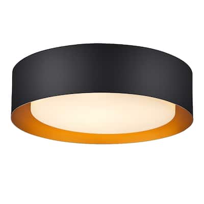11 Inch/14 Inch / 20 Inch LED Flush Mount Ceiling Light with Frosted Glass Shade