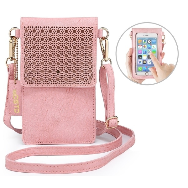 wallet purse with shoulder strap