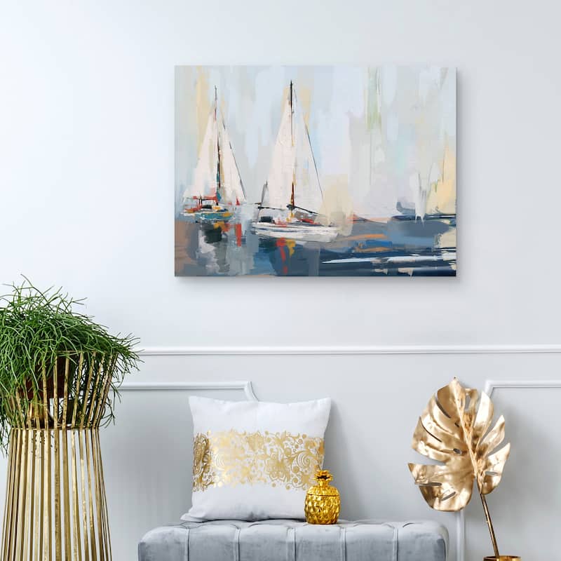 Come Sail Away by Studio Arts Canvas Art Print