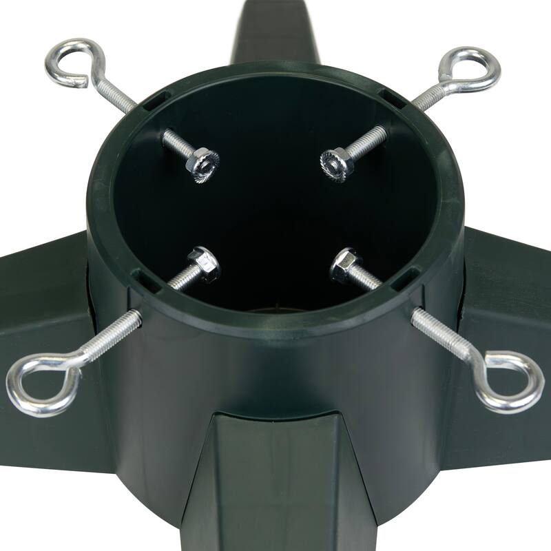 Live Christmas Tree Stand - Green - For Trees up to 9 foot Tall
