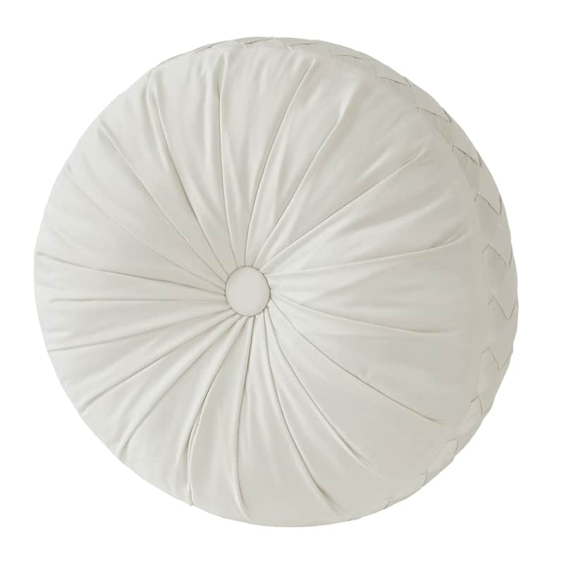 Brilliance Tufted Round Decorative Throw Pillow