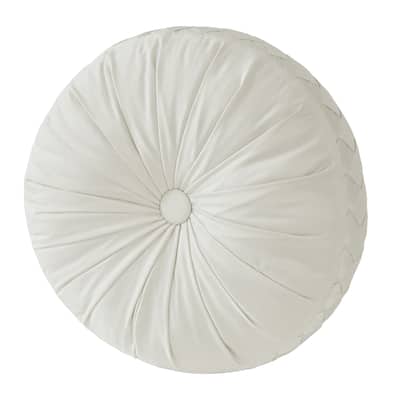 Brilliance Tufted Round Decorative Throw Pillow