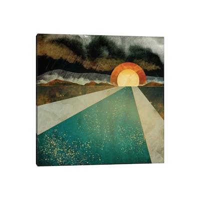 iCanvas "Retro Sunset" by SpaceFrog Designs Canvas Print