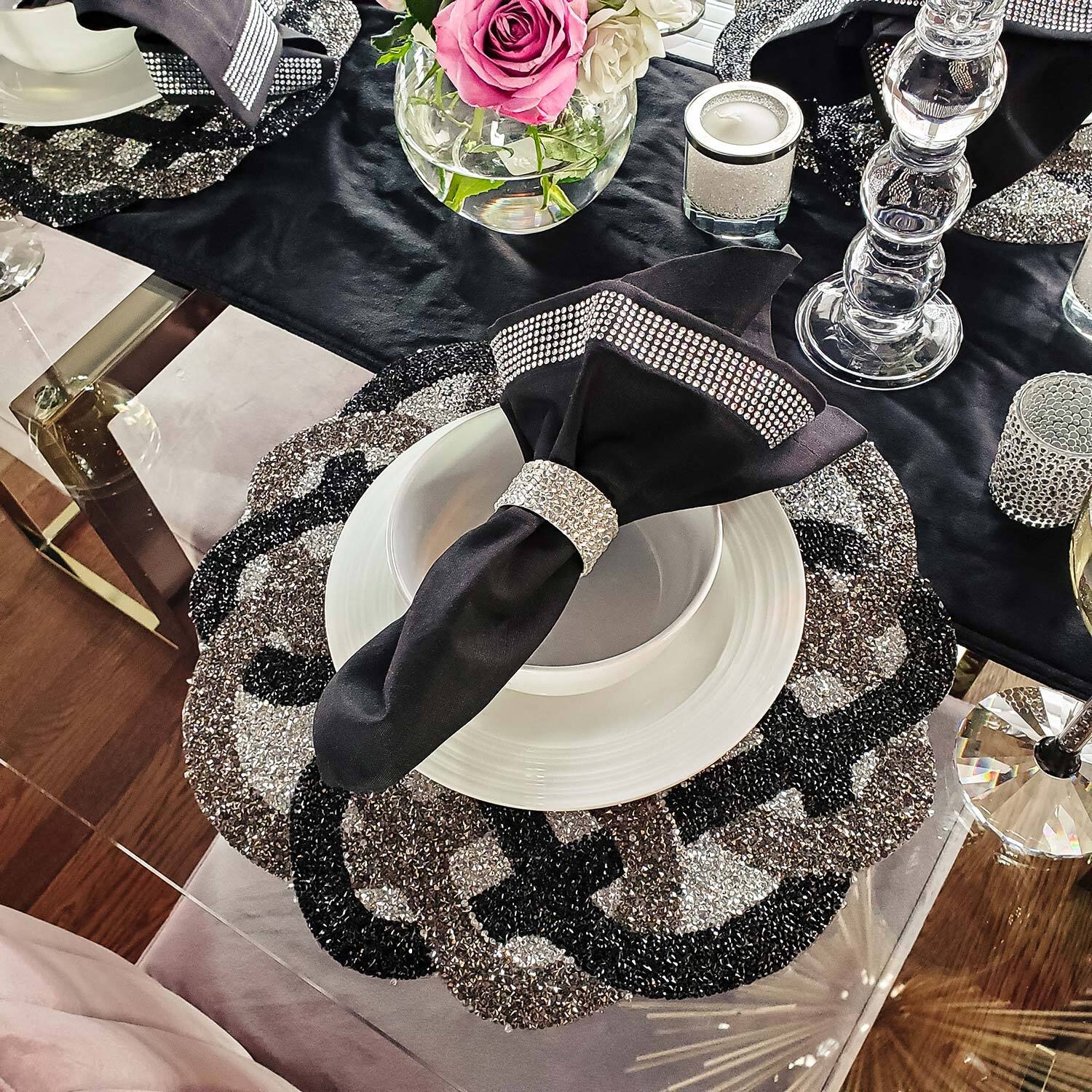 Sparkles Home Luminous Rhinestone Celtic Placemat Bed Bath & Beyond