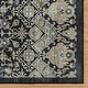 preview thumbnail 126 of 204, Gertmenian Crystal Print Washable Digital Printed Flat Pile Polyester Slip Resistant Area Rug Collection