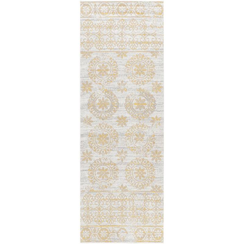 Livabliss Lavadora Updated Traditional Floral & Botanical Washable Area Rug