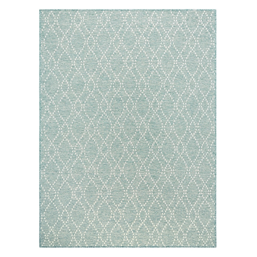 NICOLE MILLER NEW YORK Corin Distressed Outdoor Area Rug
