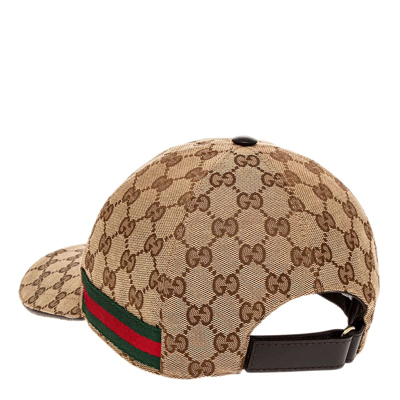 Gucci GG Canvas Baseball Hat with Web