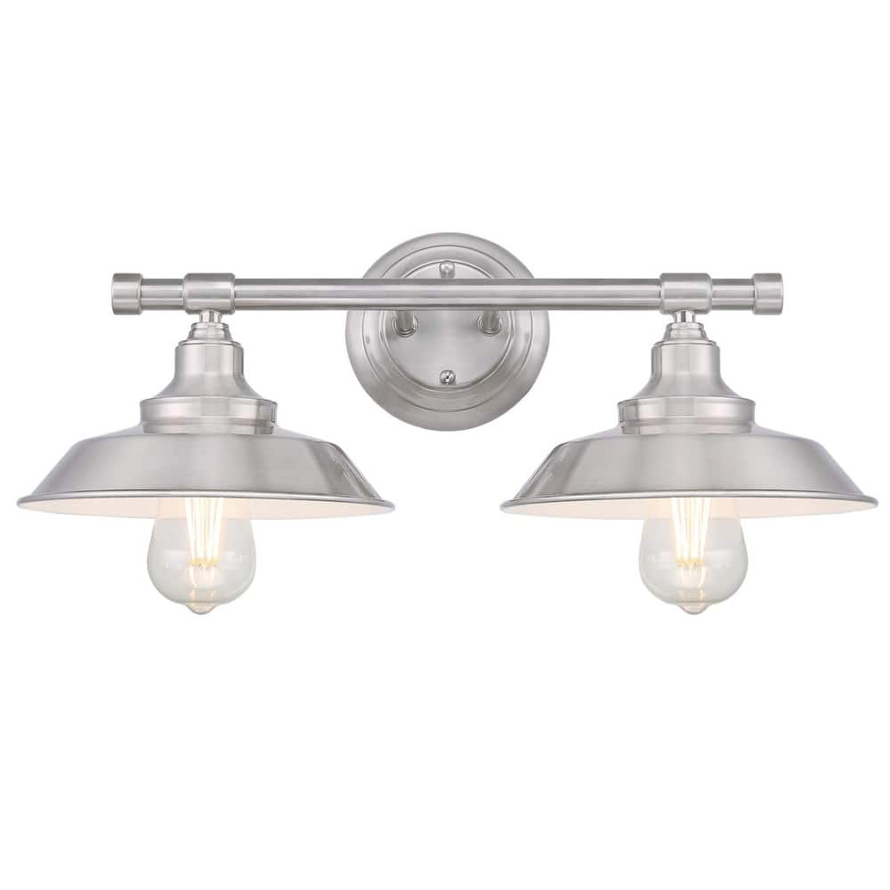 Westinghouse Lighting Iron Hill Two-Light Indoor Wall Fixture