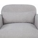 preview thumbnail 28 of 42, Stylish and Minimalist Single Sofa Chair with Arms and Pillow, Armchair, Accent Chair for Living Room, Bedroom, Study