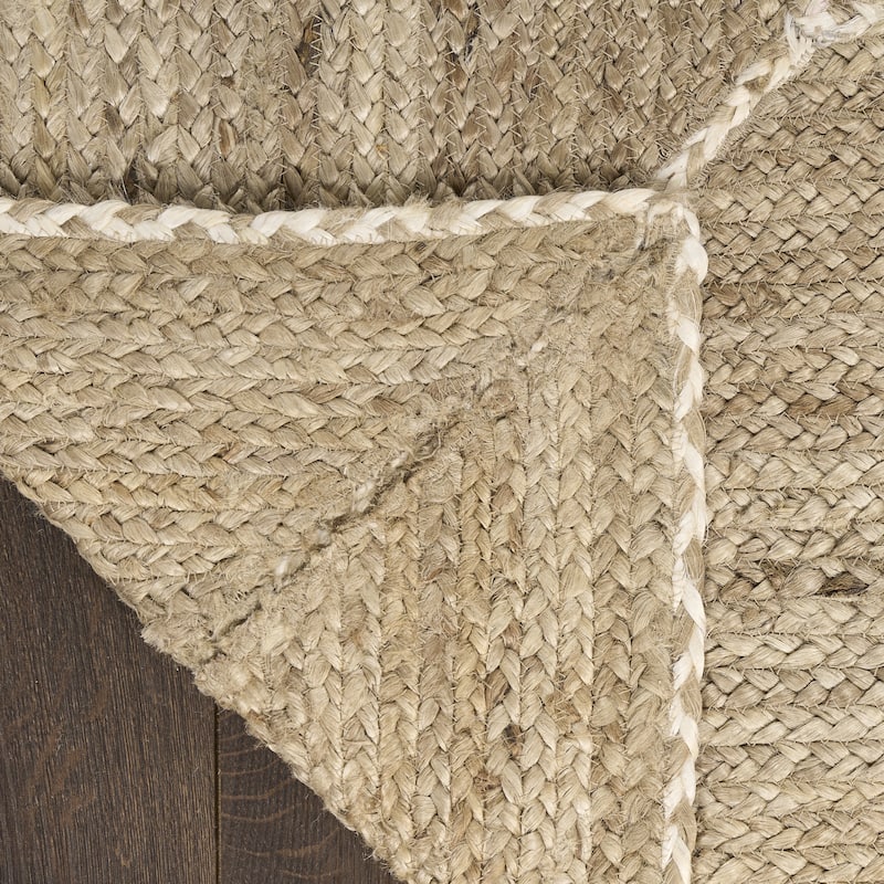 Nourison Terrazzo Jute Indoor only Solid Area Rug