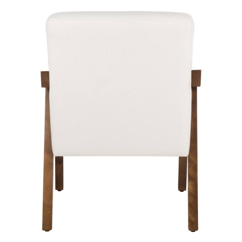 SAFAVIEH Mammie Arm Chair - 25" W x 31.9" L x 34.7" H - 25Wx32Dx35H