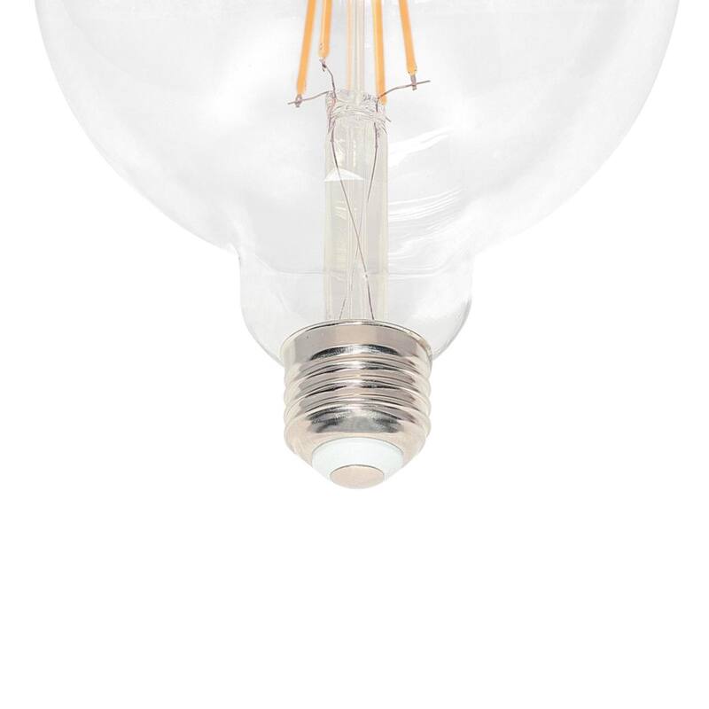 Westinghouse Lighting 6.5-Watt (60-Watt Equivalent) Clear G40 Dimmable Filament LED Light Bulb, Medium Base