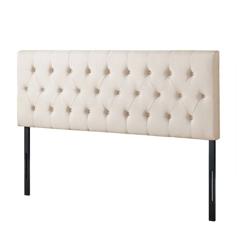 Priage by ZINUS Button Tufted Upholstered Headboard