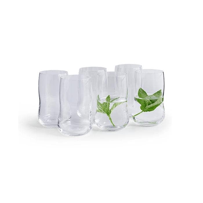 Holmegaard Future Tumbler, Clear, 6 pcs. - 8.5 oz