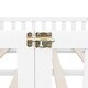 preview thumbnail 107 of 106, Twin/Full/Queen Size Floor Bed with Door, Wood Montessori Bed for Kids