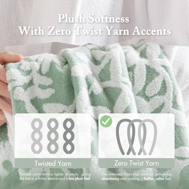 Madison Park Skyler 6 Piece Towel Set